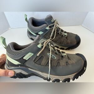 KEEN Targhee Vent Hiking Outdoor Trail Lace Up Shoes Size 9.5
